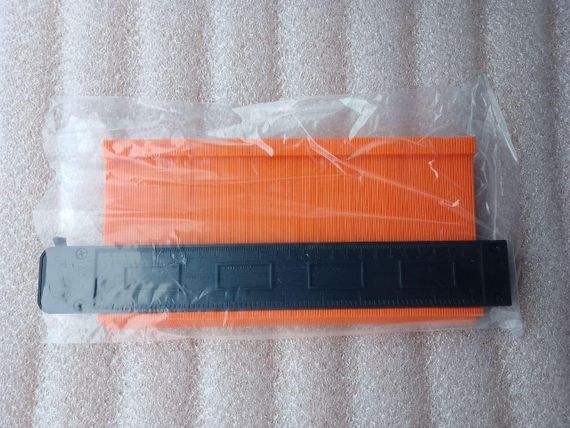 Строительный шаблон для переноса контуров, длина 25см, глубина 6см, с фиксатором | Зображення 5