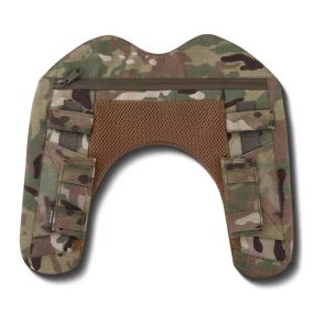 Демпфер плечовий Ukrarmor для плитоноски, накладки плечові амортизуючі Cordura, тактичний ЗСУ, страйкбол, колір Мультикам