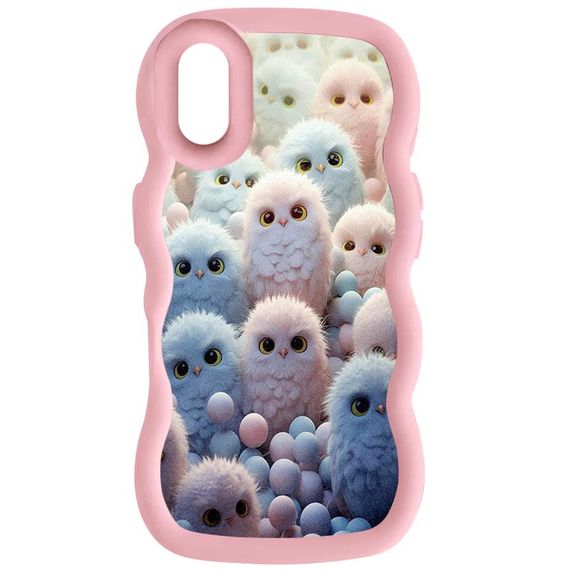 Чехол TPU Cloudy Pictures для Apple iPhone X / XS (5.8") Owls
