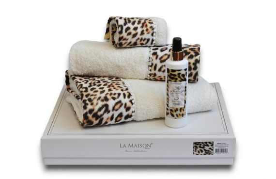 Подарочный набор полотенец La Maison, 3 шт. с ароматом Peny | Зображення 2