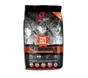 Сухий корм для собак зі свининою, куркою, рибою Alpha Spirit The Only One 7 Days Formula, 3 кг