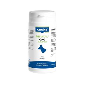 Canina Petvital GAG витамины с глюкозамином для здоровья суставов у собак, 90 табл