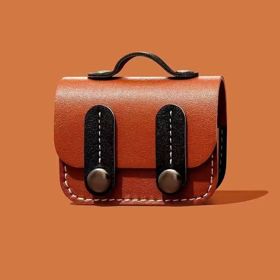 Кожаный футляр Briefcase для наушников AirPods Pro Brown / Black | Зображення 1