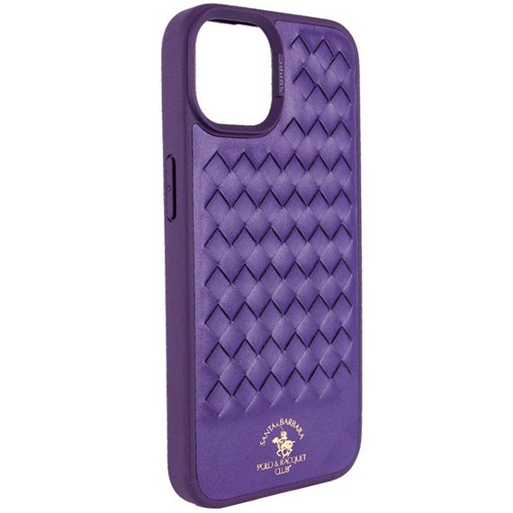 Шкіряний чохол Polo Santa Barbara для Apple iPhone 14 Plus (6.7") Purple | Зображення 2