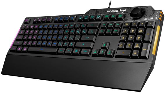 Клавіатура мембранна ASUS TUF Gaming K1 90MP01X0-BKMA00 | Зображення 2