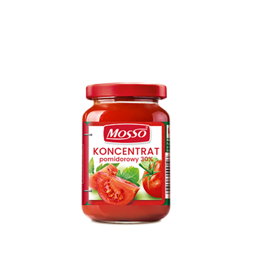 Томатный концентрат  (помидор) паста Mosso Concentrat 30%, 200г