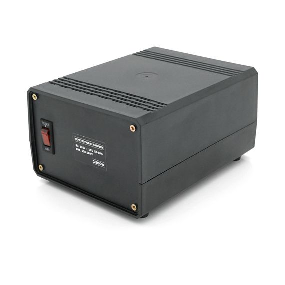 Перетворювач напруги понижуючий MERLION PN-1200, Input 220 V/Output 110V, 1200W