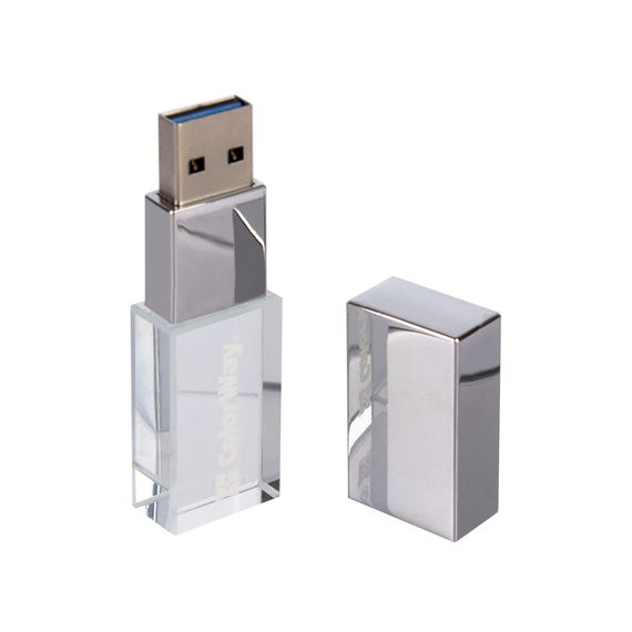 USB флеш накопичувач ColorWay 32GB 3.0 Transparent (CW-USBCL32) | Зображення 7