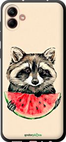 Чохол на Samsung Galaxy A04 A045F Єнотик з кавуном "4605b-2831-2448"