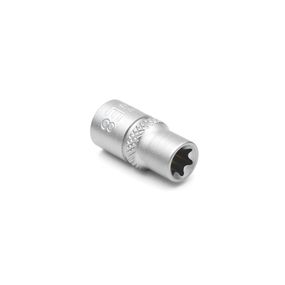 Головка торцева зовн.TORX, 1/4IN, TX-E8-L25MM, RED STRIPE
