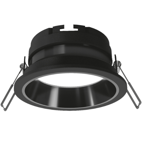 Світильник VIDEX під лампу GX53 врізний Чорний (VL-SPF28R-B) | Зображення 1