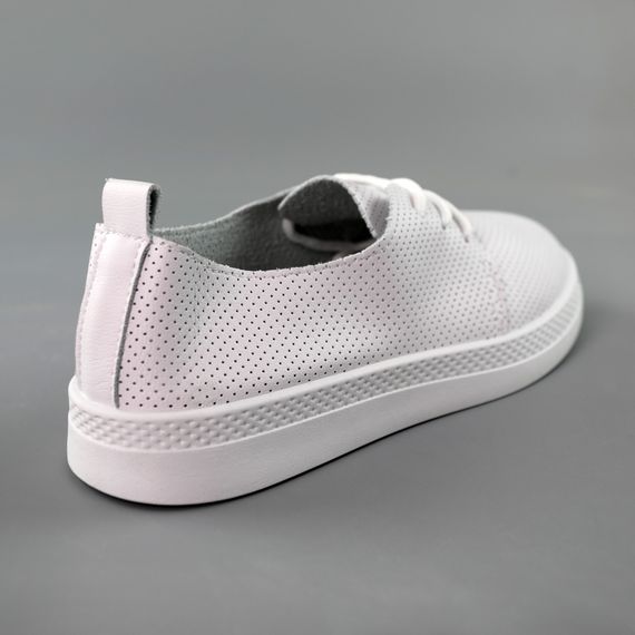 Кеди жіночі перфорація 591553 Білі 36 37 38 39 40 41 | Зображення 5