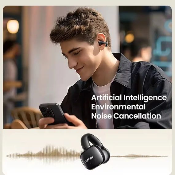 Навушники TWS UGREEN HiTune S3 Open Wearable (WS209) Чорні | Зображення 6