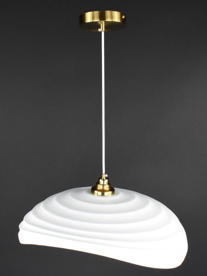 Люстра підвісна на 1 лампочку 27851 Латунь 25-150х42х45 см. | Зображення 5