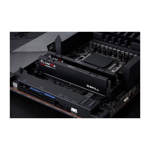 Модуль пам'яті для комп'ютера DDR5 32GB (2x16GB) 6400 MHz Flare X5 Matte Black G.Skill (F5-6400J3240G16GX2-FX5) | Зображення 5