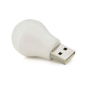 USB лампа фонарь, LED, 1W, Input: 5V, 6000К, холодный свет, BOX, Q150