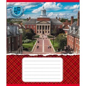 Тетрадь общая "Университеты" 048-590258K-2 в клеточку, 48 листов