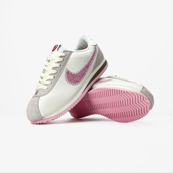 Демісезонні кросівки Nike колір бежевий/сірий/рожевий | Зображення 3