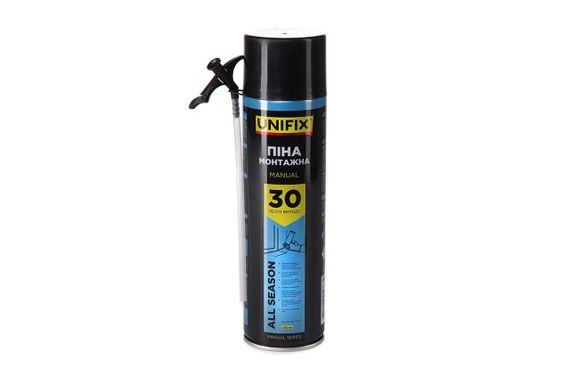 Пена монтажная Unifix - 500мл x 30л ручная (951284)