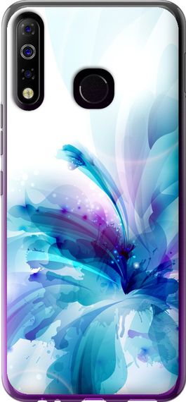 Чехол на Tecno Spark 4 KC2 цветок "2265u-2406-17620"