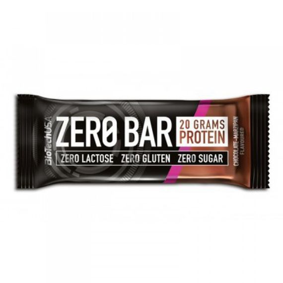 Протеїновий батончик BioTechUSA ZERO Bar 50 g Chocolate Marzipan