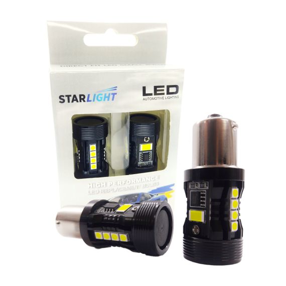 Комплект світлодіодних ламп StarLight LED SL-CB7 CANBUS P21W BA15S WHITE 6000K 12V