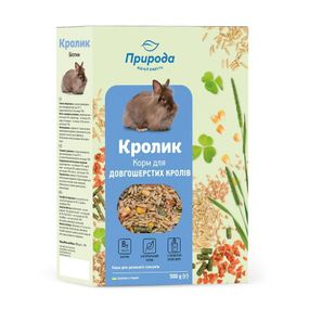 Повноцінний корм для кроликів Природа "Кролик Біотин" 6*500 г