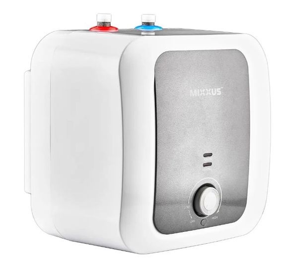 Водонагрівач Mixxus EWH-1210 Small Under під мийкою 10 л, 1500 Вт, "мокрий" ТЕН, вертикальний, квадратний, білий (WH0604) | Зображення 2