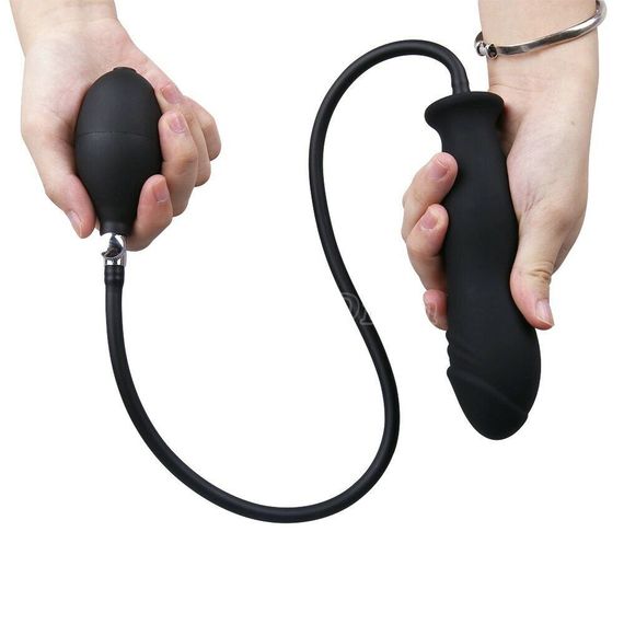 Надувна анальна пробка у вигляді фалосу | Зображення 4