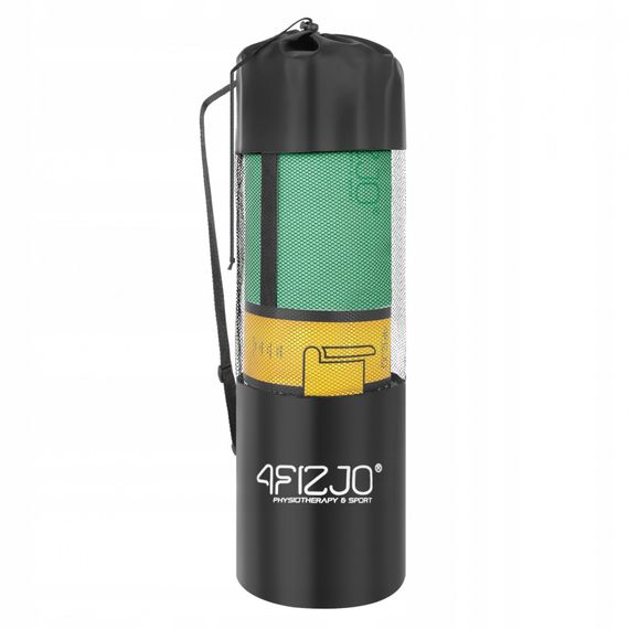 Коврик (мат) для йоги та фітнесу 4FIZJO TPE 1 см Mint/Grey 4FJ0202 (P-5907739311917) | Зображення 2