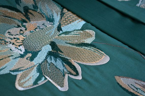 Комплект постельного белья Maribor Exclusive Satin  200х220 см Impero Yesil | Зображення 2