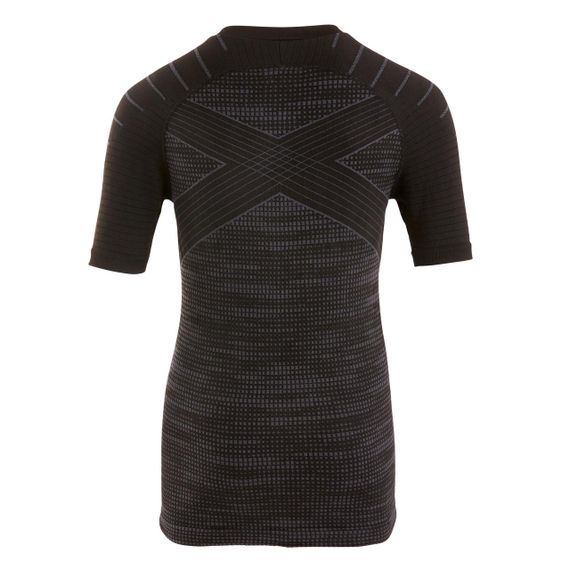 Термофутболка дитяча Keepdry 500 для футболу чорна - 113-122 см - 5-6 р