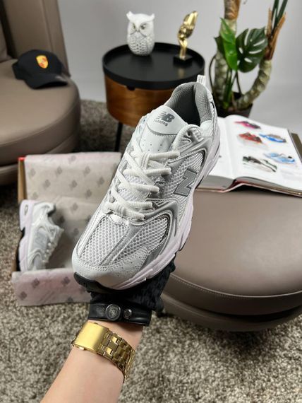 Чоловічі кросівки  New 530 Premium  White Silver весна / лето / осень A3661 44 28 - 28,5 см | Зображення 1