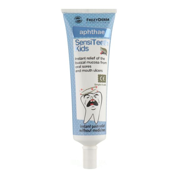 Гель для полегшення болю зубів у дітей FREZYDERM SENSITEETH KIDS APHTHAE GEL, 25 мл.
