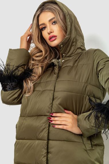 Куртка жіноча, колір хакі, 235R2269 | Зображення 6