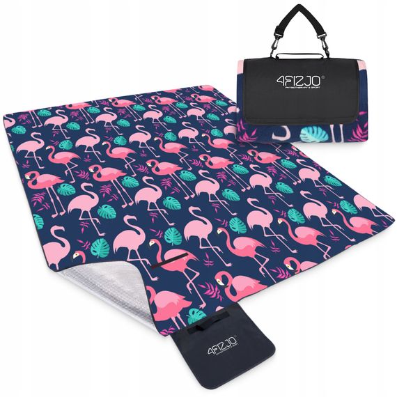 Килимок для пікніка та кемпінгу 4FIZJO 200 x 200 см складний (P-5905973405683)