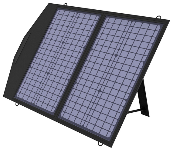 Портативна сонячна панель ALLPOWERS AP-SP-020 60W / 2xUSB / 1xType-C PD / DC 5V-18V