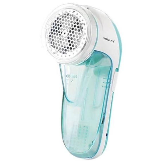 Машинка акумуляторна для видалення катишків та ворсу Sokany SK-883 Блакитна