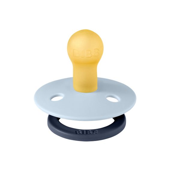 Соска пустушка BIBS Studio Colour Latex кругла 0-6 міс | Зображення 1