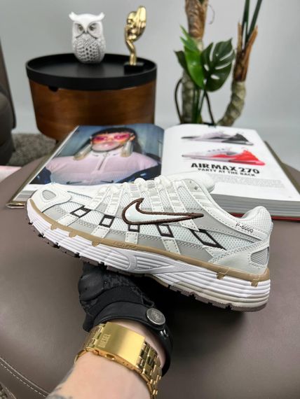 Кросівки  P-6000 W White Black Brown , текстиль , В'єтнам 38 24 см | Зображення 1