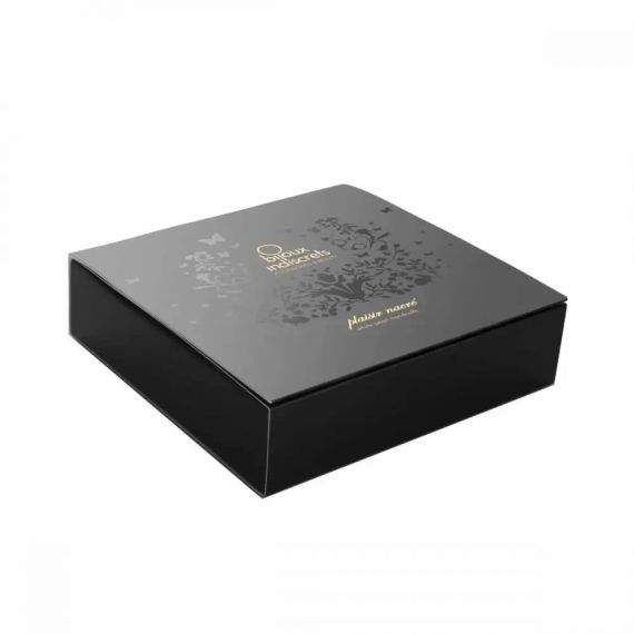 Браслети-наручники PLASIR Nacre чорні перли Bijoux Indiscrets Sex Aura | Зображення 3