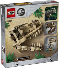 Конструктор LEGO  Jurassic World Скам`янілості динозаврів: череп тиранозавра (76964)