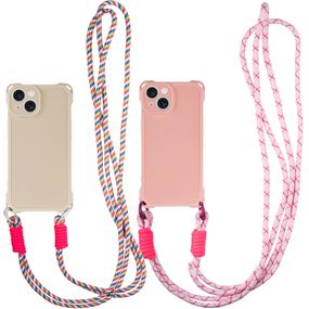 Чохол TPU CrossBody with straps для Apple iPhone 14 (6.1")