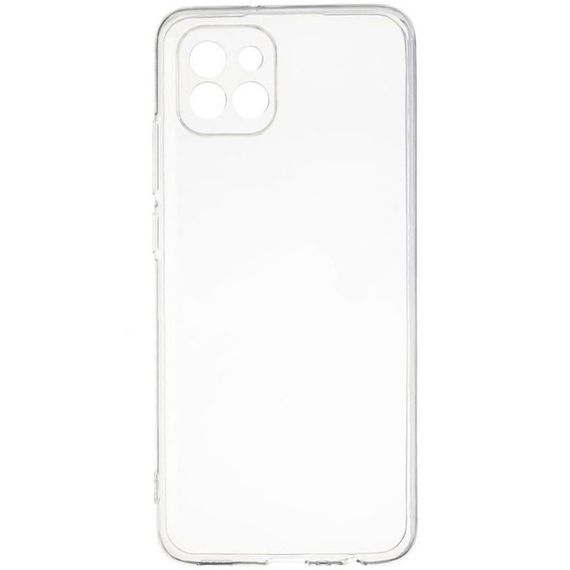 TPU чехол Epic Transparent 1,5mm Full Camera для Samsung Galaxy A03 Бесцветный (прозрачный)