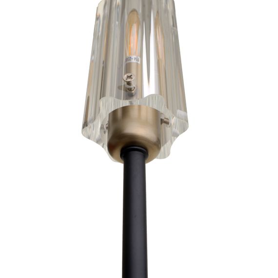Люстра потолочная в спальню Е14 40W BK (LK-698C/8) | Зображення 4