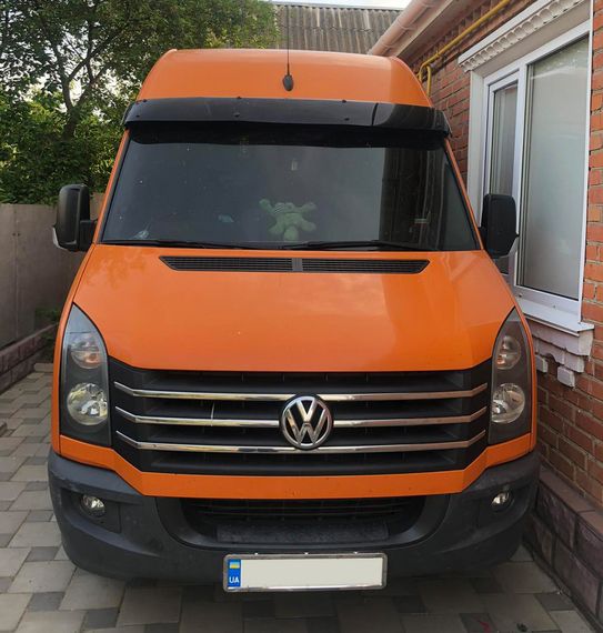 Накладки на решетку 2011-2017 OmsaLine - Итальянская нержавейка для Volkswagen Crafter | Зображення 1