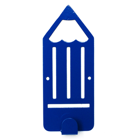 Вішалка настінна Дитяча Glozis Pencil Blue H-043 16 х 7 см