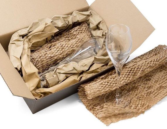 Крафт-бумага PaperPack Honeycomb, рулон - 28 см х 50 м | Зображення 6
