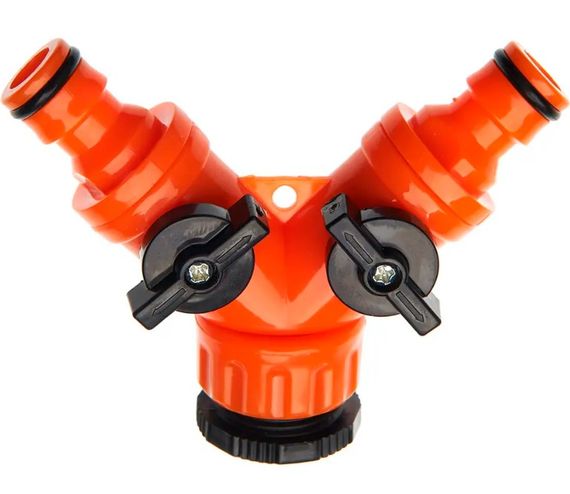 Конектор двоканальний Sequoia 1/2"-3/4" (SWC1234DT)