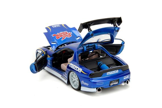 Игровая металлическая машинка Street fighter Мазда RX-7 с Чан-ли | Зображення 3